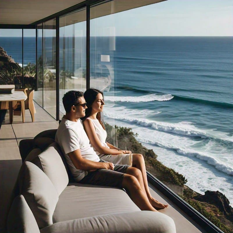 living in a baja oceanfront property