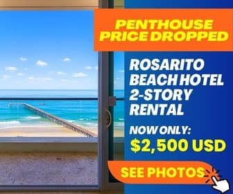 hotel rosarito penthouse rental